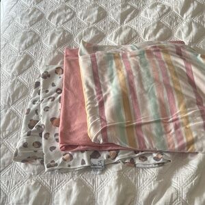 Copper and Pearl swaddles